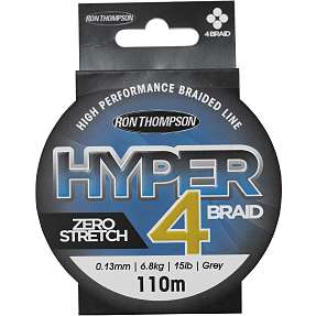 Ron Thompson Hyper 4-Braid Line 110m - Dark Grey