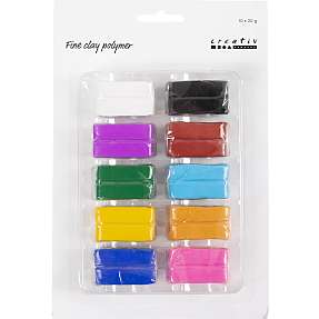 Fine Clay polymer - colorful