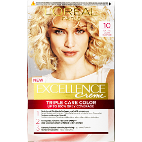 Permanent hårfarve 10 Extra Light Blonde m. pro-keratin, ceramid og kollagen