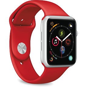 Apple Watch rem 42-44 mm S/M & M/L - rød