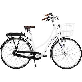 SCO Premium E-Moon dame elcykel 7 gear 28" 13AH 2022 - hvid