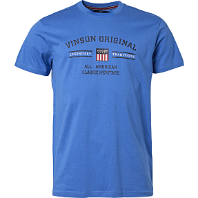 Vinson herre T-shirt str. XL - blå