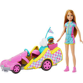 Barbie Stacie dukke Go-Kart