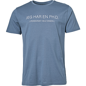 VRS herre T-shirt str. 2XL - blå