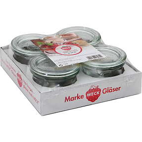 Weck glas 4-pak