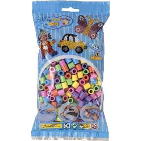 Hama maxi perler 500 stk. - pastel