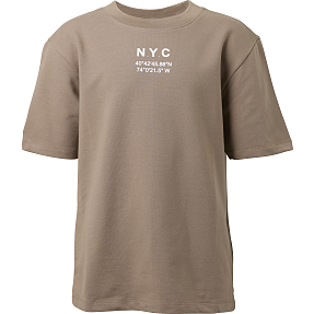 VRS teen T-shirt str. 158/164 - brun