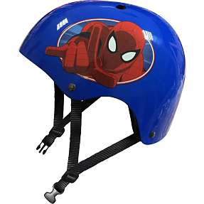 Skaterhjelm m. spiderman logo