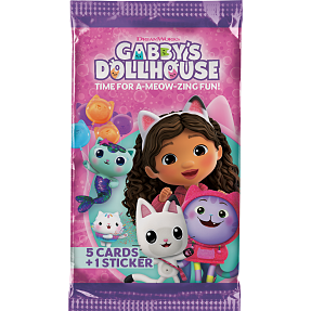 Gabby's Dollhouse samlekort booster pakke