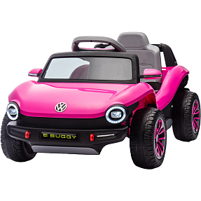Volkswagen Buggy elektrisk bil 12V - pink