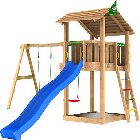 Jungle Gym Shelter legetårn inkl swing & slide