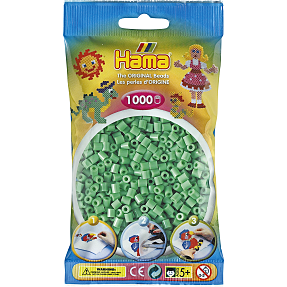 Hama Midi perler 1000 stk. - lysegrøn