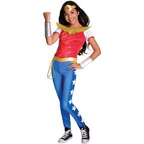 Wonder Woman Deluxe udklædning 140 cm