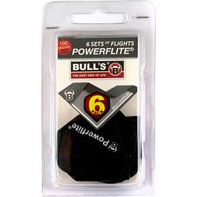 Bull's 6-pack Powerflites - sort