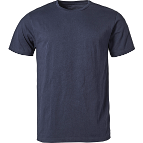Herre t-shirt str. L - mørkeblå