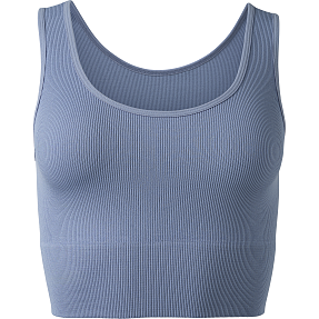 VRS dame seamless bralette str. M/L - lyseblå