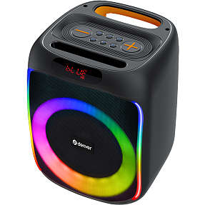 Denver BPS-165 bluetooth partyhøjttaler med LED