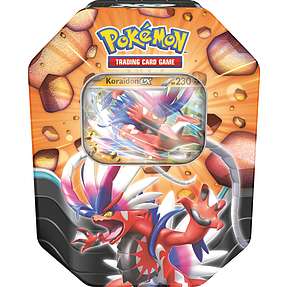 Pokémon tin summer ex slashing legends – flere varianter – assorteret<BR>