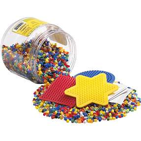 Hama perler 4000 stk inkl. 3ass stiftplader
