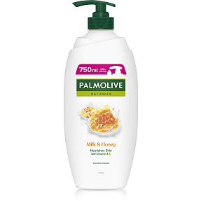 Shower cream m. honning og E-vitamin m. pumpe