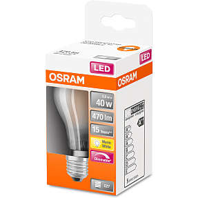 Osram LED kronepære 4,8W - dæmpbar