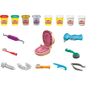 Play-Doh tandlæge-legesæt