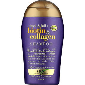 Shampoo m. biotin og collagen