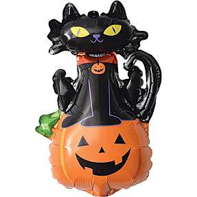 Halloween folieballoner - flere varianter - assorteret