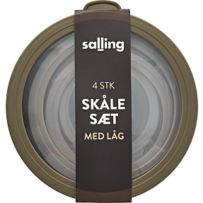 Salling skålesæt m. låg