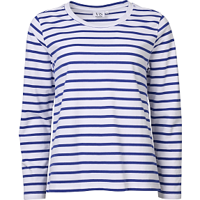 VRS dame sweatbluse str. XL - blå