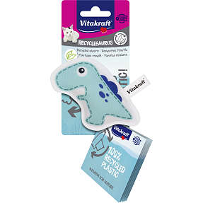 Kattelegetøj dinosaur - blå