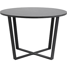 Amble spisebord - sort marmorlook