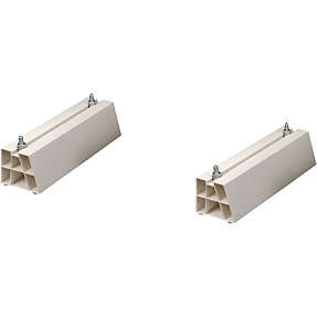 Fødder til udedel varmepumpe - 2 stk.