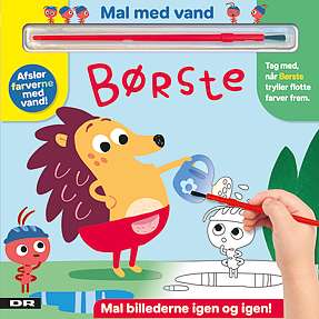 Mal med vand: Børste