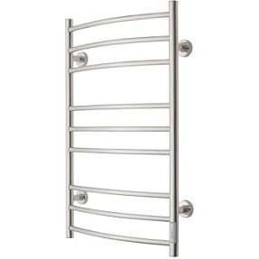 TVS Eldo 9 El Håndklæderadiator med timer 860 x 530 mm. Poleret Rustfri stål