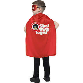 BR kappe og maske kostumesæt