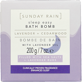 Badebomber m. lavendel og cedertræ