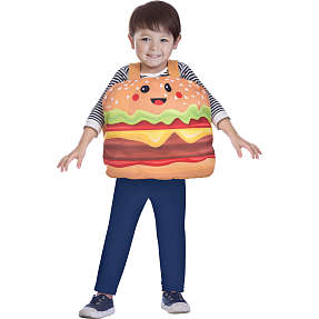 Hamburger kostume - str. 128 cm
