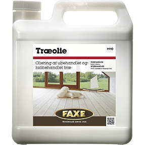 FAXE træolie 1 liter - hvid