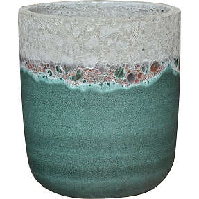 Enna krukke Ø20 H23 - mos grøn