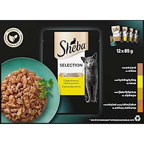 Vådfoder i sovs m. fjerkræ