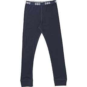 808 børne uld leggings str. 122/128 - blå