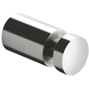 Pressalit krog i poleret rustfri stål. 1 sæt med to stk