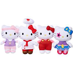 Hello Kitty bamse - flere varianter - assorteret