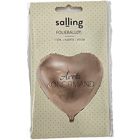 Folieballon 35 cm - årets konfirmand