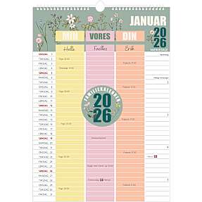 Kalender 2026 - kun os to