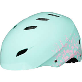 CSI Skaterhjelm - mint/lyserød