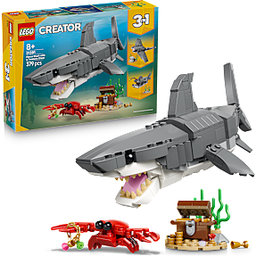 LEGO Creator haj med skattekiste 31381