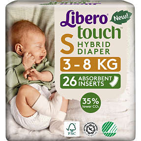 Indlæg til tekstilbleer str. s - 26 stk