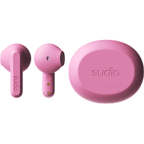 Sudio A3 in-ear høretelefoner - pink